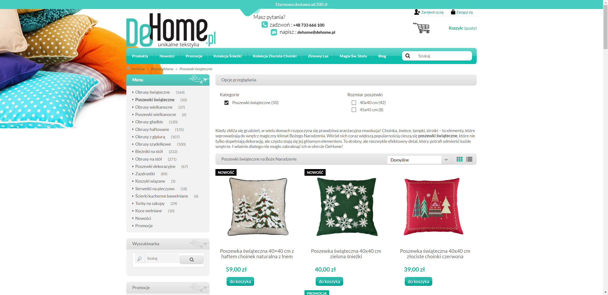 Boże Narodzenie w stylu skandynawskim, rustykalnym i boho. Jak dobrać poszewki świąteczne do stylu?