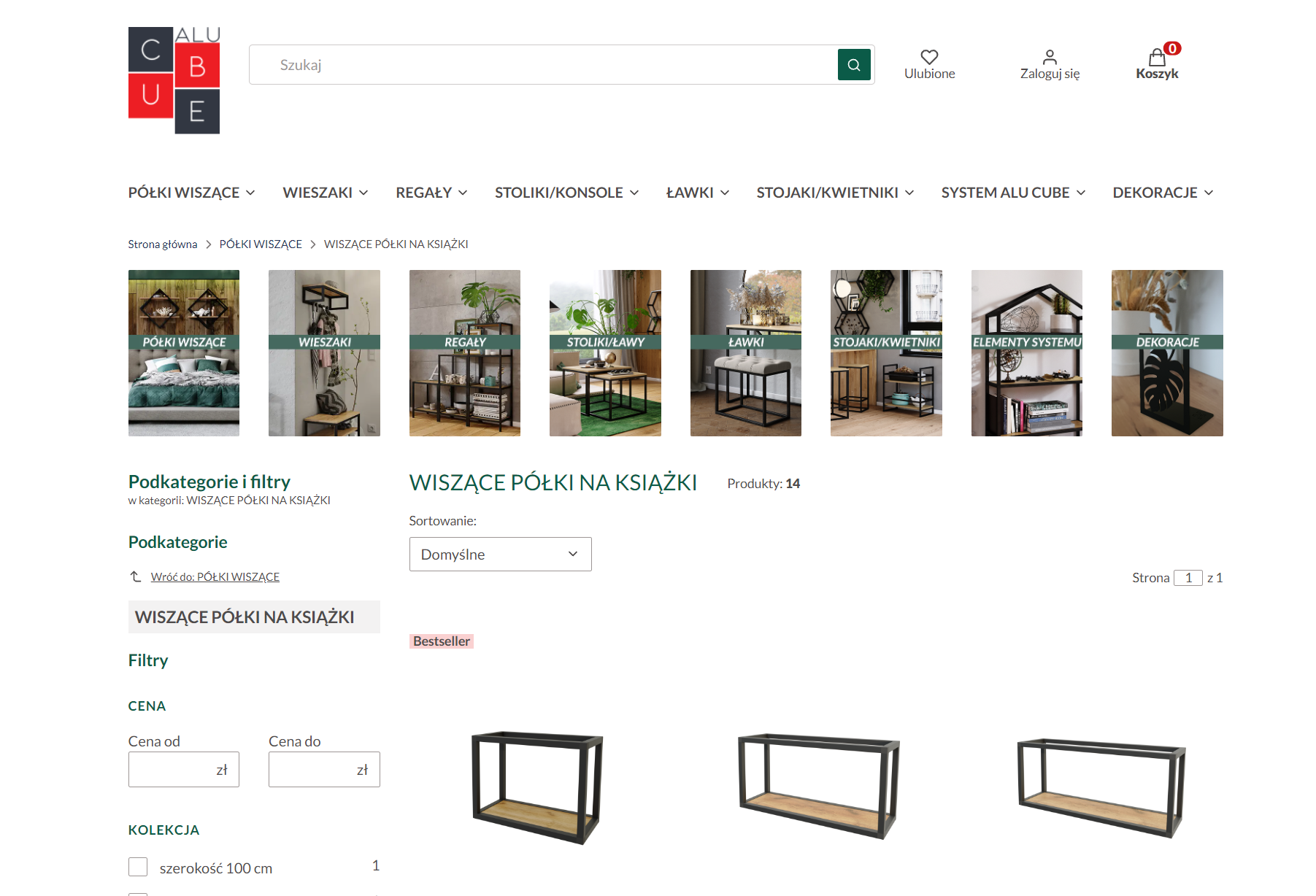 Wiszące półki na książki w strefie pracy (home office) - funkcjonalnie, bezpiecznie, estetycznie