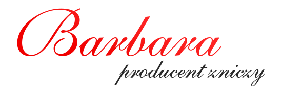 Logo firmy BARBARA  Producent zniczy i wkładów