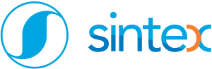 Logo firmy Sintex - Producent uszczelek, rurek plastikowych, węży PCV
